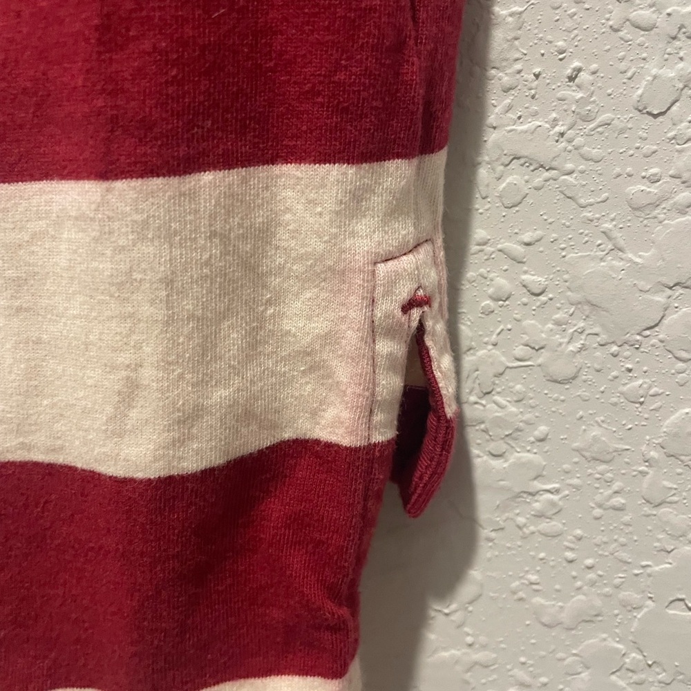 Harry Potter Quidditch Red and White Striped Polo Shirt - Picture 7 of 7
